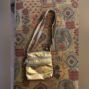 Gold Kipling crossbody